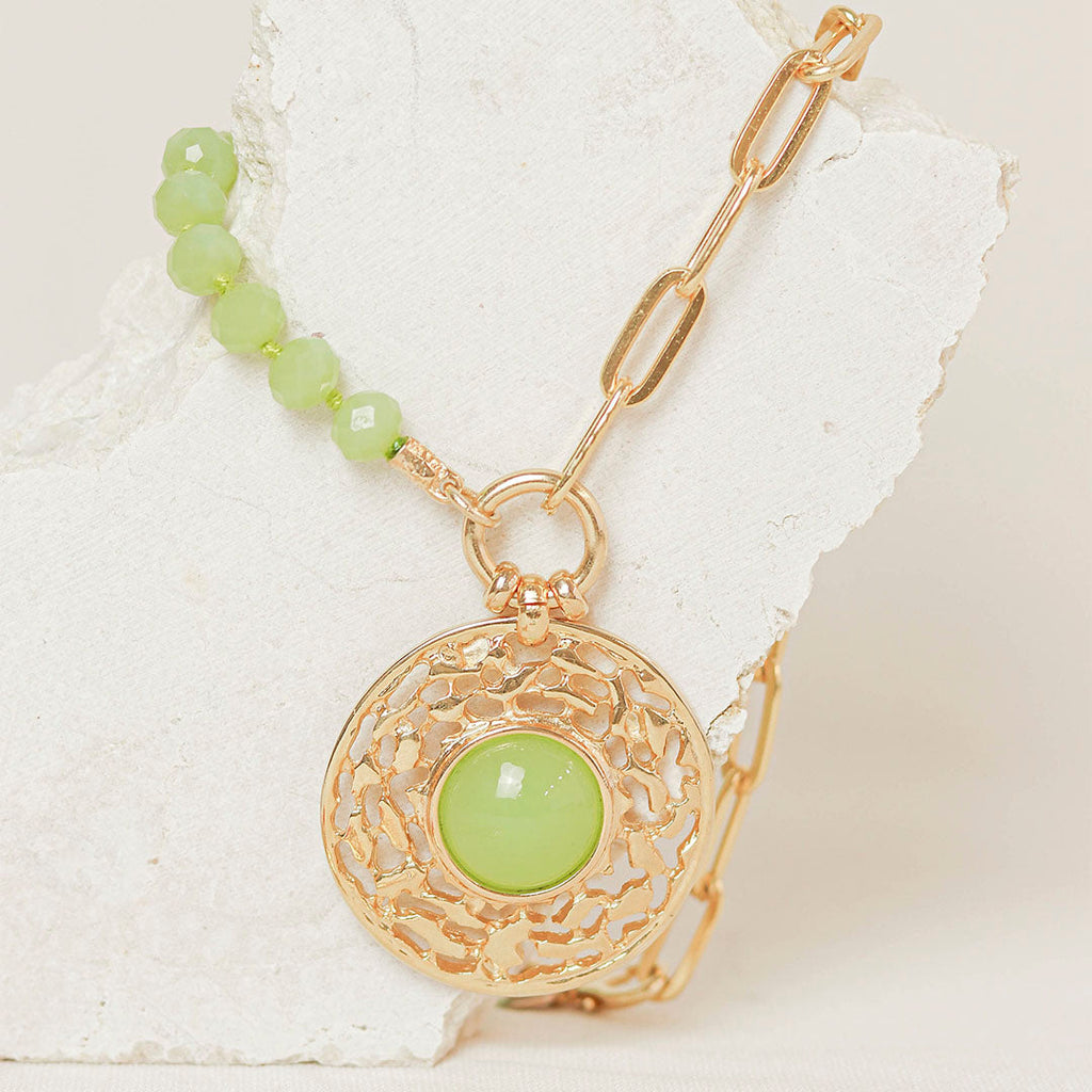 Collares de piedra de cristal MURE