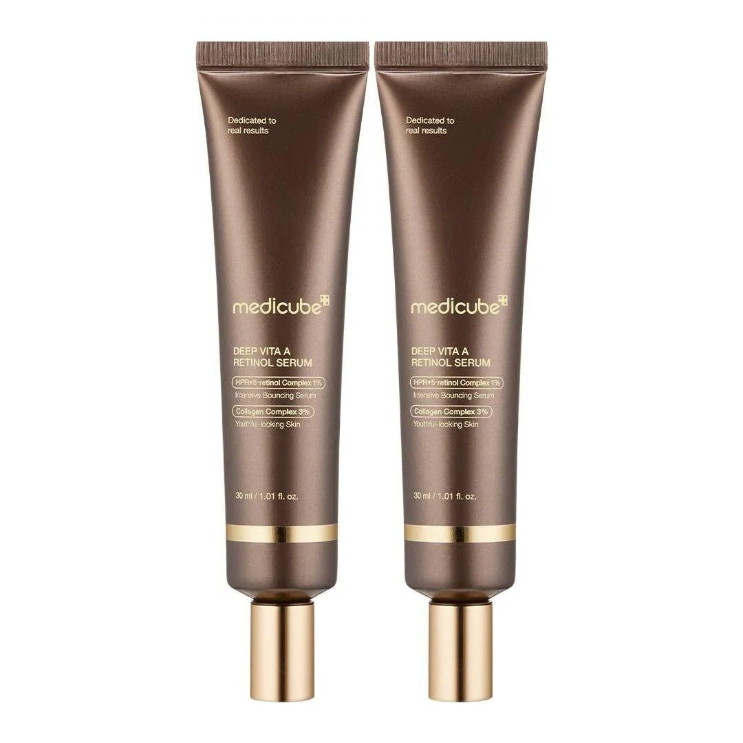Medicube Sérum Facial Antiedad con Bakuchiol y Retinol – Revitaliza y Reafirma (30ml) www.sallunabeauty.com