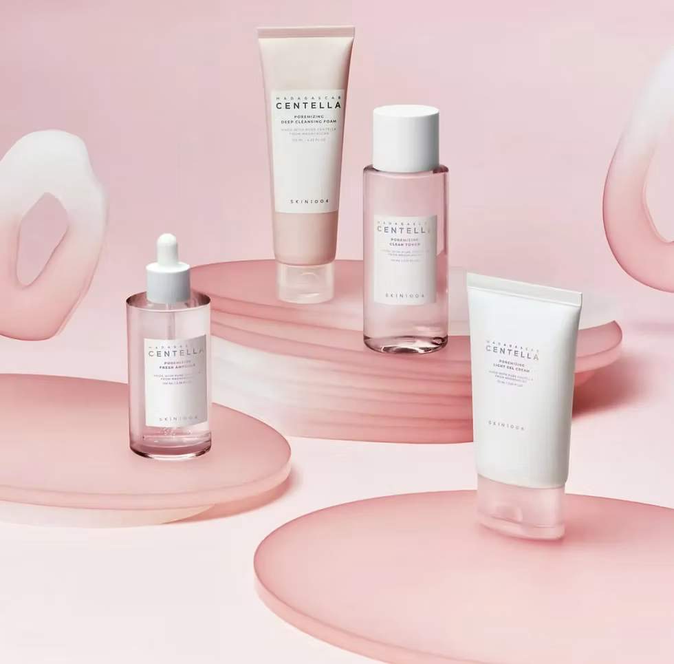 SKIN1004 Centella Poremizing | Rutina Completa para Minimizar Poros y Purificar la Piel – Cosmética Coreana K-Beauty (4 productos) www.sallunabeauty.com