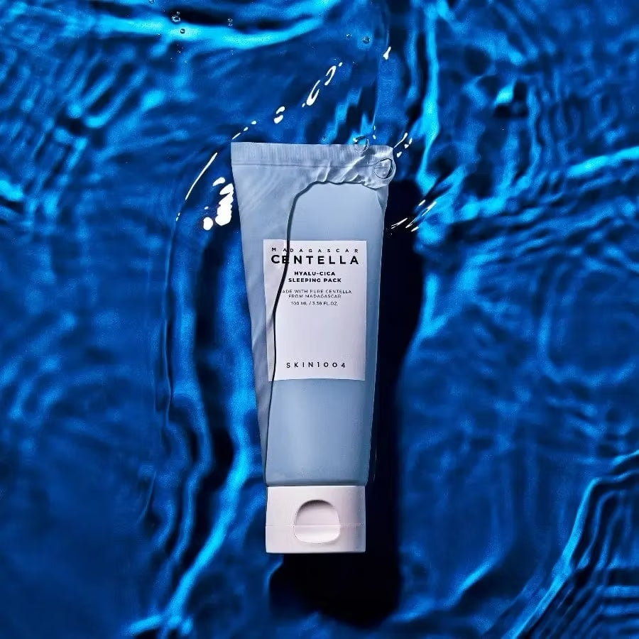 SKIN1004 Centella Hyalu-Cica Sleeping Pack – Mascarilla Nocturna Calmante con Ácido Hialurónico 100ml www.sallunabeauty.com