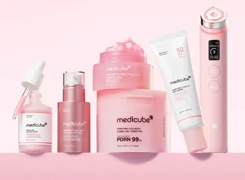 Medicube PDRN Pink Collagen Capsule Cream 55g | Crema Reafirmante con Colágeno y Niacinamida www.sallunabeauty.com
