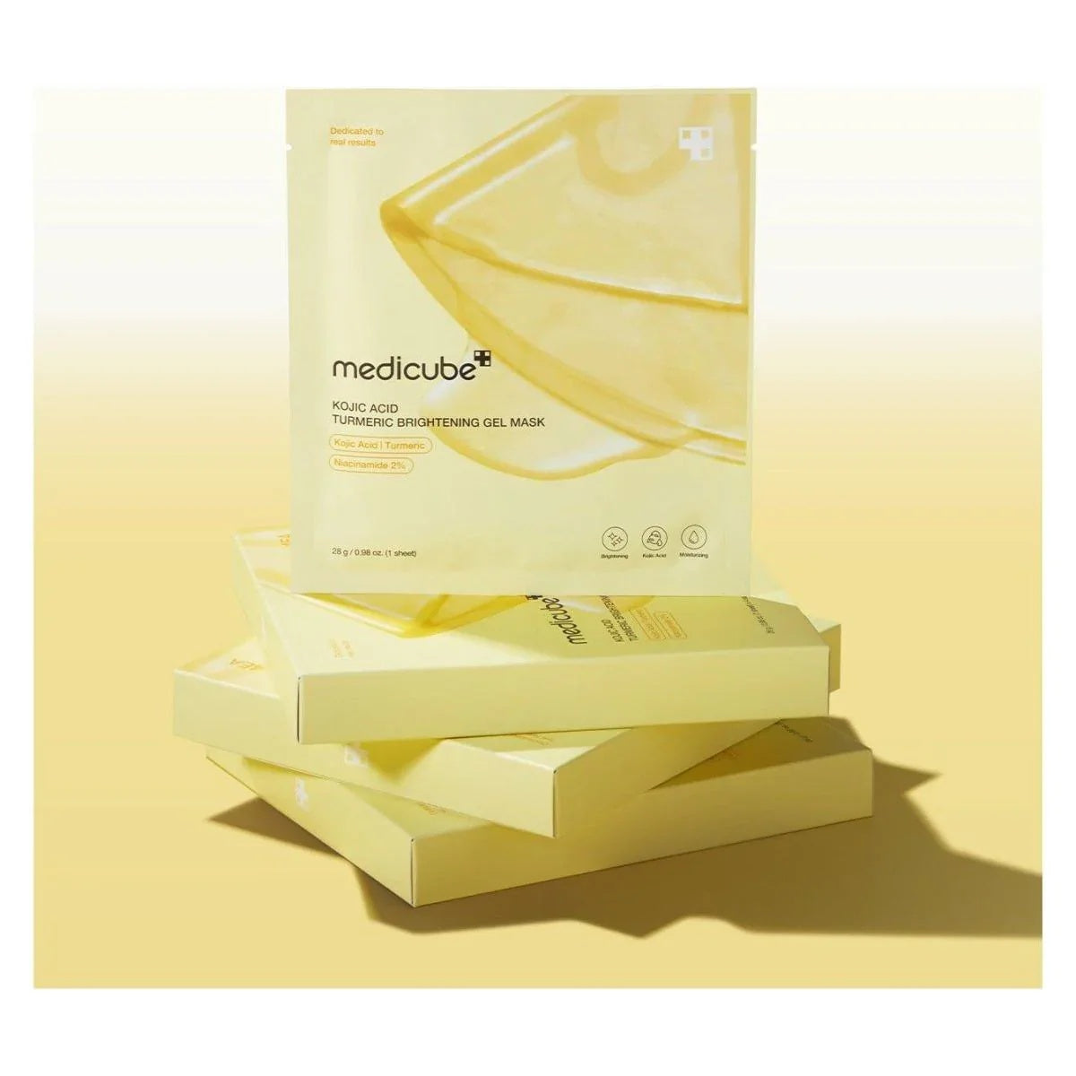 Mascarilla en Gel Iluminadora con Ácido Kójico y Cúrcuma 28g www.sallunabeauty.com