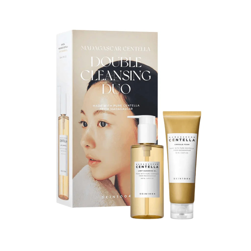 SKIN1004 Centella – Pack de Doble Limpieza Suave con Aceite + Espuma | Piel Sensible y Equilibrada www.sallunabeauty.com