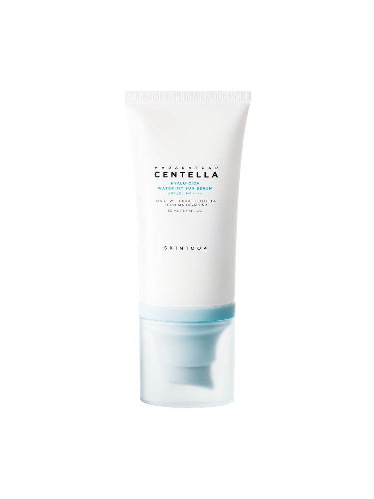 SKIN1004 Madagascar Centella Hyalu-Cica Water-Fit Sun Cream SPF50+ PA++++ 50ml www.sallunabeauty.com