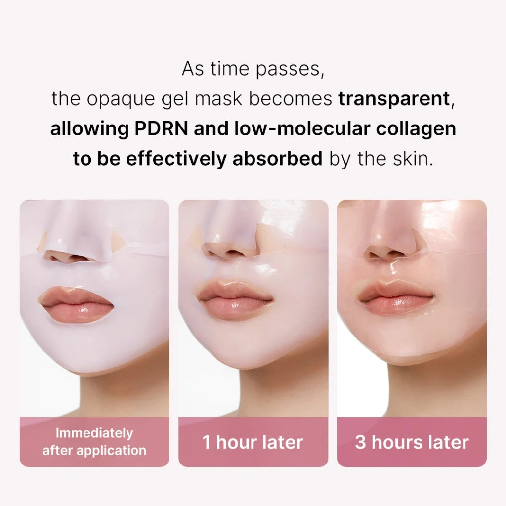 Medicube - Mascarilla en Gel de Colágeno Rosa con PDRN – Hidratación, Regeneración y Luminosidad www.sallunabeauty.com