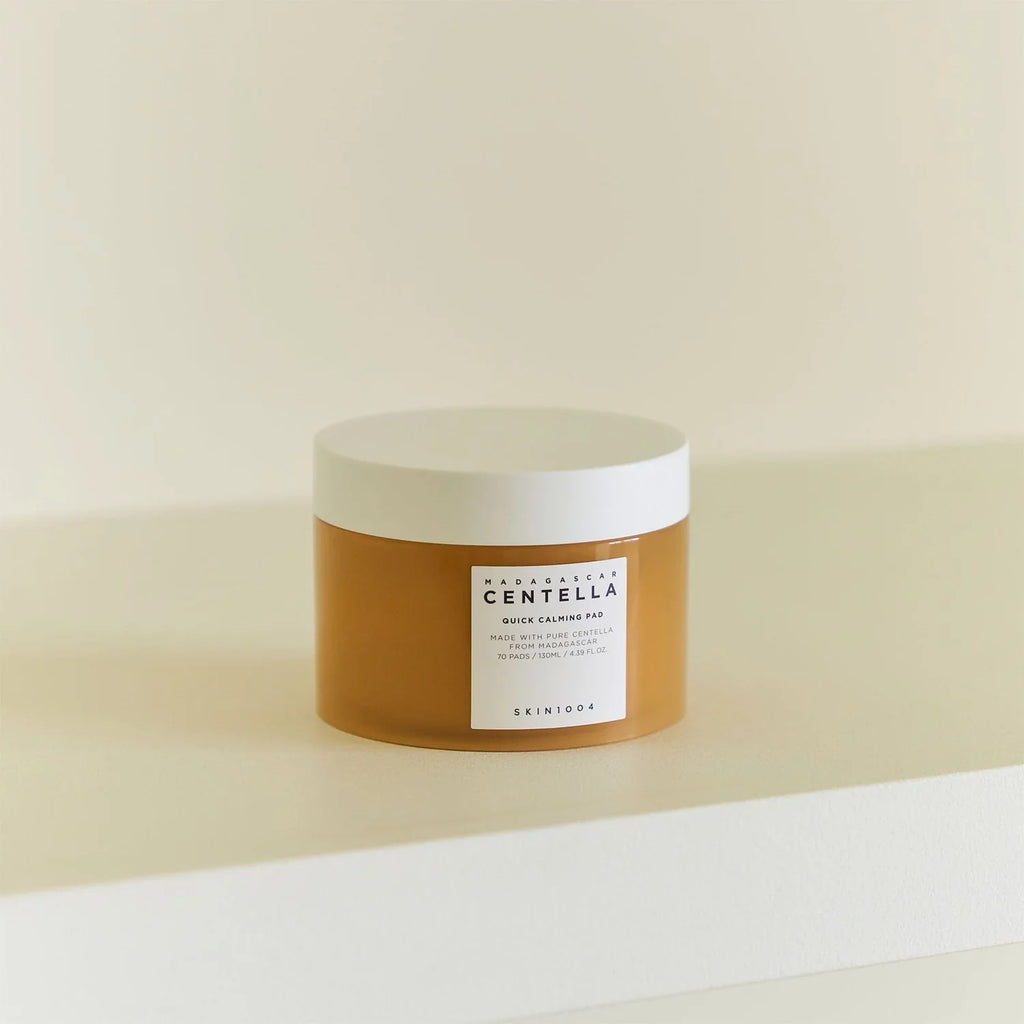 CENTELLA - SKIN1004 Madagascar Centella Quick Calming Pad 70 Pads 130ml - Quick Soothing Effect for Sensitive Skin www.sallunabeauty.com